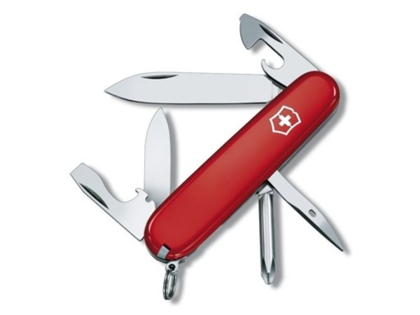 Victorinox Victorinox Zakmes SwissArmy - Tinker - 12 functies - rood Victorinox Victorinox Zakmes SwissArmy - Tinker - 12 functies - rood