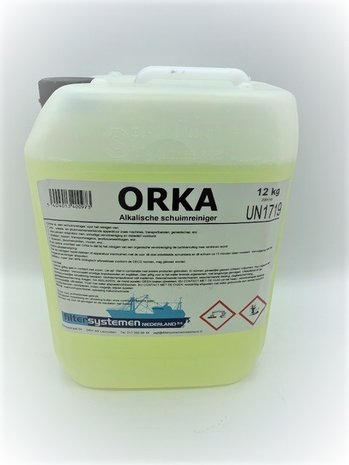 Filtersystemen Nederland Orka Alkalische schuimreiniger 12 kg Filtersystemen Nederland Orka Alkalische schuimreiniger 12 kg