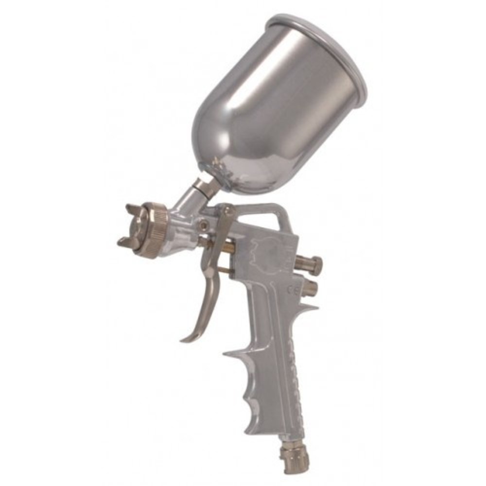 K&W-Tools Hobby verfspuit met bovenbeker  B8010 K&W-Tools Hobby verfspuit met bovenbeker  B8010