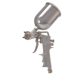 K&W-Tools Hobby verfspuit met bovenbeker  B8010 K&W-Tools Hobby verfspuit met bovenbeker  B8010