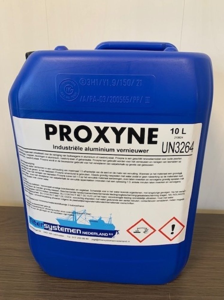 Filtersystemen Nederland Proxyne  industriële aluminium vernieuwer - 10 Liter Filtersystemen Nederland Proxyne  industriële aluminium vernieuwer - 10 Liter