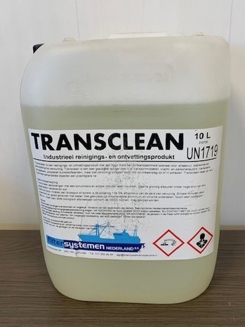 Filtersystemen Nederland Transclean - 10 Liter Filtersystemen Nederland Transclean - 10 Liter