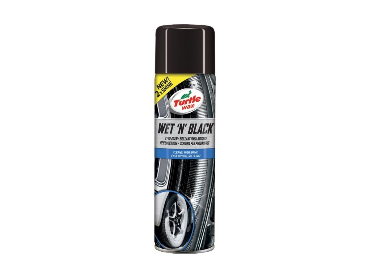Carpoint Turtle Wax 53166 Wet N Black Banden Foam 500ml Carpoint Turtle Wax 53166 Wet N Black Banden Foam 500ml