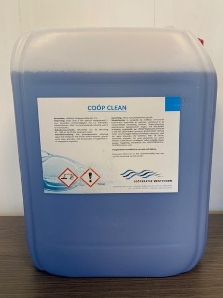 Soliclean Coöp Clean - 10 Liter Soliclean Coöp Clean - 10 Liter