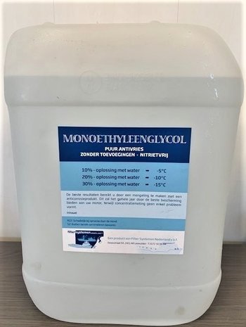 Filtersystemen Nederland Monoethyleenglycol Puur antivries zonder toevoegingen- nitrietvrij Filtersystemen Nederland Monoethyleenglycol Puur antivries zonder toevoegingen- nitrietvrij