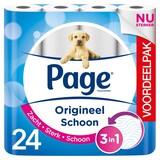 Page Page Toiletpapier Origineel Schoon 24 rollen Page Page Toiletpapier Origineel Schoon 24 rollen
