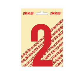 Pickup Pickup Stickers Rood - 40mm Pickup Pickup Stickers Rood - 40mm