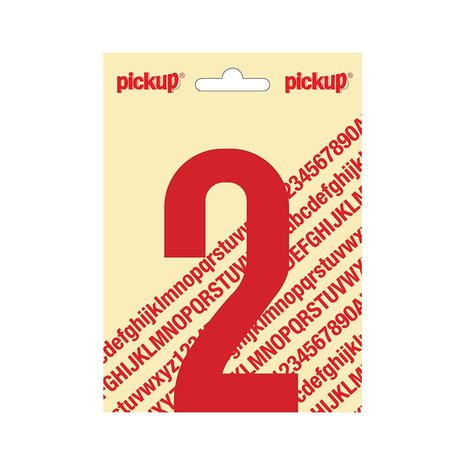 Pickup Pickup Stickers Rood - 40mm Pickup Pickup Stickers Rood - 40mm