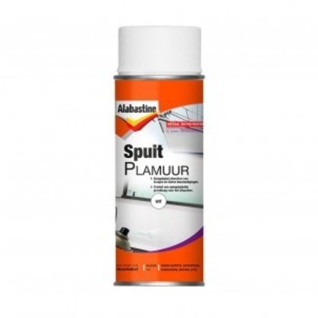 Alabastine Alabastine spuitplamuur 400ml Alabastine Alabastine spuitplamuur 400ml