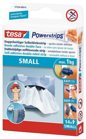 Tesa Tesa Powerstrips small -14x Tesa Tesa Powerstrips small -14x