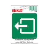 Pickup Pickup Pictogram 10x10 cm - Normale ingang Pickup Pickup Pictogram 10x10 cm - Normale ingang