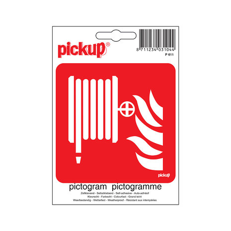 Pickup Pickup Pictogram 10x10 cm - Plaats blusmiddel - blusslang - brandslang Pickup Pickup Pictogram 10x10 cm - Plaats blusmiddel - blusslang - brandslang