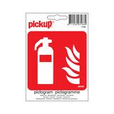 Pickup Pickup Pictogram 10x10 cm - Brandblusapparaat