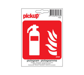 Pickup Pickup Pictogram 10x10 cm - Brandblusapparaat Pickup Pickup Pictogram 10x10 cm - Brandblusapparaat