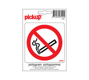 Pickup Pickup Pictogram 10x10 cm - Verboden te roken Pickup Pickup Pictogram 10x10 cm - Verboden te roken