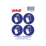 Pickup Pickup mini picto's 4,7 cm 4 per vel - Veiligheidshandschoenen dragen Pickup Pickup mini picto's 4,7 cm 4 per vel - Veiligheidshandschoenen dragen