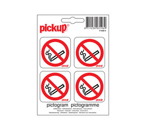 Pickup Pickup Mini Pictogram 4,7x4,7 cm - Verboden te roken Pickup Pickup Mini Pictogram 4,7x4,7 cm - Verboden te roken