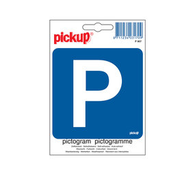 Pickup Pickup Pictogram 10x10 cm - Parkeren Pickup Pickup Pictogram 10x10 cm - Parkeren