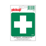 Pickup Pickup Pictogram 10x10 cm - E.H.B.O. Eerste Hulp Bij Ongelukken post