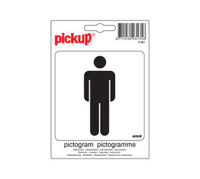 Pickup Pickup Pictogram 10x10 cm - Heren Pickup Pickup Pictogram 10x10 cm - Heren