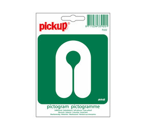 Pickup Pickup Pictogram 10x10 cm - Reddingsvest Pickup Pickup Pictogram 10x10 cm - Reddingsvest
