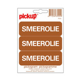 Pickup Pickup Pictogram 10x3,3 cm - Smeerolie 3x Pickup Pickup Pictogram 10x3,3 cm - Smeerolie 3x