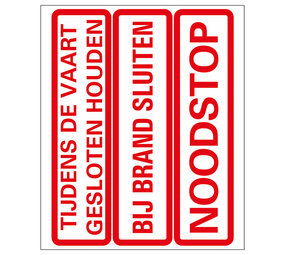 Pickup Pickup Pictogram vinyl 18x15 cm - gevaarsinstructies Pickup Pickup Pictogram vinyl 18x15 cm - gevaarsinstructies