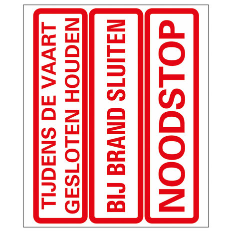 Pickup Pickup Pictogram vinyl 18x15 cm - gevaarsinstructies Pickup Pickup Pictogram vinyl 18x15 cm - gevaarsinstructies