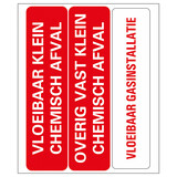 Pickup Pickup Pictogram 18x15 cm - chemisch afval Pickup Pickup Pictogram 18x15 cm - chemisch afval