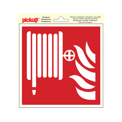 Pickup Pickup Pictogram 20x20 cm - Plaats blusmiddel - blusslang - brandslang Pickup Pickup Pictogram 20x20 cm - Plaats blusmiddel - blusslang - brandslang