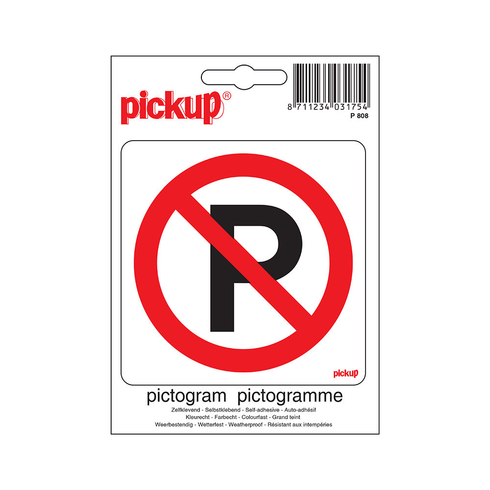 Pickup Pickup Pictogram 10x10 cm - Parkeerverbod - Verboden te parkeren Pickup Pickup Pictogram 10x10 cm - Parkeerverbod - Verboden te parkeren