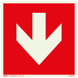 Pickup Pickup Bord 15x15 cm - Richtingspijl fotoluminiscent - zelfklevend Pickup Pickup Bord 15x15 cm - Richtingspijl fotoluminiscent - zelfklevend