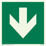 Pickup Pickup Bord 15x15 cm - Richtingspijl fotoluminiscent - zelfklevend Pickup Pickup Bord 15x15 cm - Richtingspijl fotoluminiscent - zelfklevend