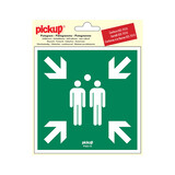 Pickup Pickup Pictogram 15x15 cm - Verzamelplaats bij calamiteit - conform ISO 7010 Pickup Pickup Pictogram 15x15 cm - Verzamelplaats bij calamiteit - conform ISO 7010