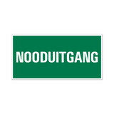 Pickup Pickup Vluchtweg - Nooduitgang - conform NEN-EN-ISO 7010 bord 30x15 cm Pickup Pickup Vluchtweg - Nooduitgang - conform NEN-EN-ISO 7010 bord 30x15 cm