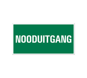 Pickup Pickup Vluchtweg - Nooduitgang - conform NEN-EN-ISO 7010 bord 30x15 cm Pickup Pickup Vluchtweg - Nooduitgang - conform NEN-EN-ISO 7010 bord 30x15 cm