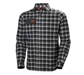 Helly Hansen Helly Hansen Kensington 79111 overhemd 970 grijs  Helly Hansen Helly Hansen Kensington 79111 overhemd 970 grijs