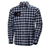 Helly Hansen Helly Hansen Kensington 79111 overhemd 590 blauw Helly Hansen Helly Hansen Kensington 79111 overhemd 590 blauw