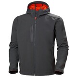 Helly Hansen Helly Hansen Kensington Hooded Softshell Jacket 74230 -grijs Helly Hansen Helly Hansen Kensington Hooded Softshell Jacket 74230 -grijs