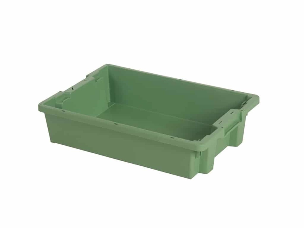 Hulkenberg Stapel-nestbare bak Euronorm - 600 x 400 x H 120 mm Hulkenberg Stapel-nestbare bak Euronorm - 600 x 400 x H 120 mm