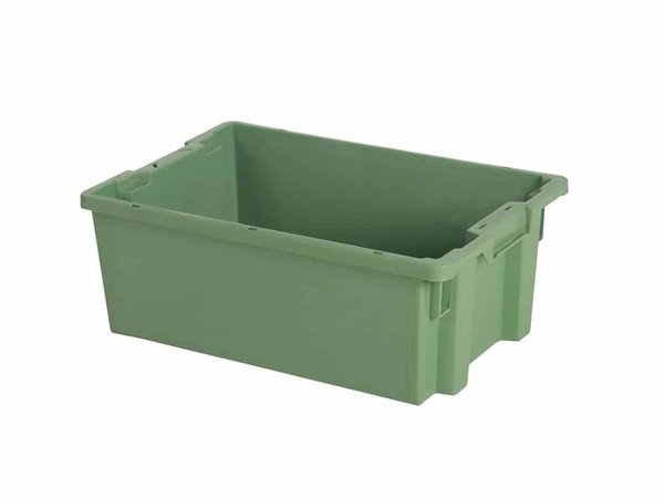 Hulkenberg Stapel-nestbare bak Euronorm - 600 x 400 x H 220 mm Hulkenberg Stapel-nestbare bak Euronorm - 600 x 400 x H 220 mm