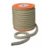 Seilflechter Seilflechter - Henneptouw - 34mm - 8-Strengs Dubbel Geslagen - per meter Seilflechter Seilflechter - Henneptouw - 34mm - 8-Strengs Dubbel Geslagen - per meter
