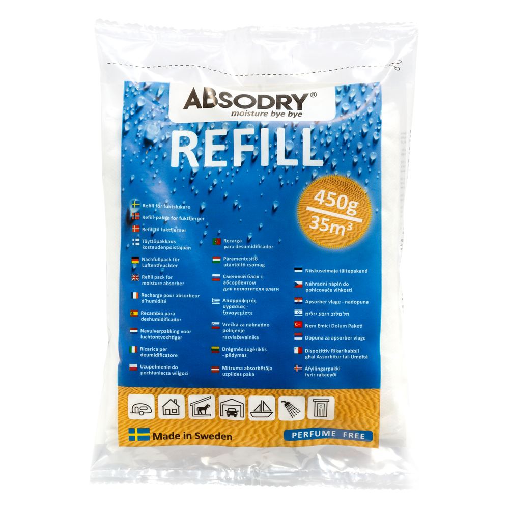 Absodry Absodry navulling vochtvreter 450 gram