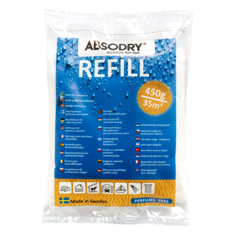 Absodry Absodry navulling vochtvreter 450 gram