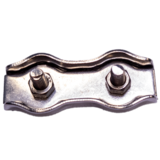 Seilflechter Seilflechter - Staaldraadklem - Duplex - RVS A4 Seilflechter Seilflechter - Staaldraadklem - Duplex - RVS A4