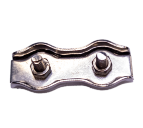 Seilflechter Seilflechter - Staaldraadklem - Duplex - RVS A4 Seilflechter Seilflechter - Staaldraadklem - Duplex - RVS A4