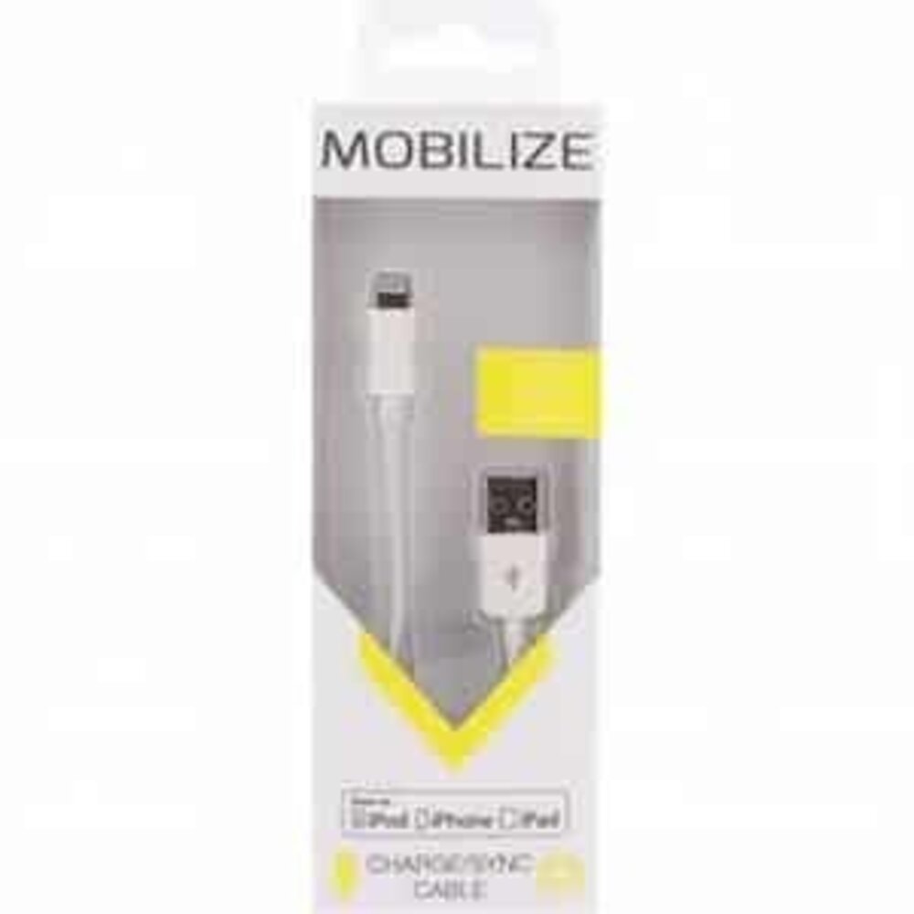 Mobilize Mobilize Apple lightning usb laadkabel 1m wit Mobilize Mobilize Apple lightning usb laadkabel 1m wit