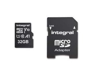 Integral Integral micro sd-kaart v10 32gb klasse 10 Integral Integral micro sd-kaart v10 32gb klasse 10