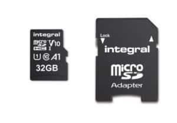 Integral Integral micro sd-kaart v10 32gb klasse 10 Integral Integral micro sd-kaart v10 32gb klasse 10