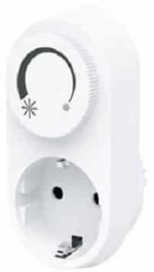 Q-Link Dimmer A Spina Per Luci LED E Alogene, 3-200W, Bianco - Controlla La Luminosità Della Tua Lampada - 3